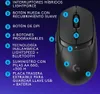 G309 LIGHTSPEED BLACK Gaming-Maus Produktbild-Vorschau 14