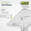 BeFair Gastro Stehtisch klappbar 60x80 cm – rechteckiger Produktbild-Vorschau 7