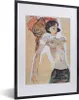 MuchoWow® Gerahmtes Poster Liegendes halbbekleidetes Produktbild-Vorschau 1
