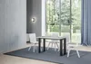Klapptisch 120/200x45/90 cm Tecno Double Gestell Esche weiß Produktbild-Vorschau 4