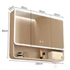 Armoire de toilette, armoire de toilette avec LED, miroir Voir les images du produit 5