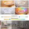 68W Leise Deckenventilator, RGB Farbwechsel LED Produktbild-Vorschau 8