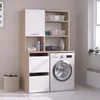 Laundry 5 Waschmaschinenumbauschrank Mehrzweckschrank-Set Produktbild-Vorschau 4