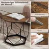 WOLTU Couchtisch 2er Set, mit runder Tischplatte, aus Produktbild-Vorschau 6
