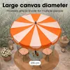 Mica Decorations Kim Parasol w paski z torbą transportową – Podgląd zdjęcia produktu 6