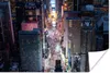 MuchoWow® Poster Blick von oben auf den Times Square in New Produktbild-Vorschau 1