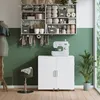 Nähtisch Vicco Carmen Weiß 160 x 80.2 cm mit 6 Regalfächer, Produktbild-Vorschau 7