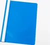A blue folder with a white strip on the left side, placed on a white background. Produktbild-Vorschau