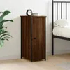Nachttisch Braun Eichen-Optik 32x42x80 cm Holzwerkstoff Produktbild-Vorschau 2