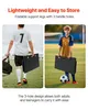 VEVOR Fußball Rebound Board, Tragbares Prellwand Brett 100 Produktbild-Vorschau 12