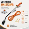 VERDA Gasbrenner 90 kW, Piezozündung, 5 m Schlauch, 85 cm Produktbild-Vorschau 3