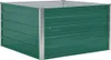vidaXL Podwyższone łóżko 100 x 100 x 45 cm Stal ocynkowana Podgląd zdjęcia produktu 2