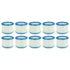 vhbw 10x Faltenfilter kompatibel mit Milwaukee AS300ELCP, Produktbild-Vorschau 1