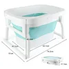 Baby Badewanne Faltbar mit Hocker babywanne rutschfeste Produktbild-Vorschau 3