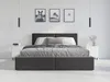 Interbeds Polsterbett 140x200 Bett Doppelbett mit Stauraum Produktbild-Vorschau 3