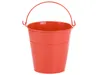 Blecheimer Vintage als Blumentopf / Dekoration Orange Produktbild-Vorschau 2