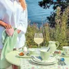 Greengate Eierbecher LOUISA Weiß mit Blumen Porzellan Produktbild-Vorschau 2