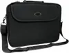 A black laptop bag is shown against a white background. Podgląd zdjęcia produktu