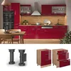 Mobiletto base per cucina Vicco R-Line Rosso lucido 60 cm Anteprima dell’immagine prodotto 3