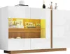 Sweiko Sideboard Commode brillante, panneau de particules Voir les images du produit 13