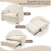 Merax multifunktionales Klappsofa Bett – Verstellbare Produktbild-Vorschau 3