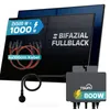 SUNNIVA® 1000W Balkonkraftwerk BIFAZIAL FULLBLACK komplett Produktbild-Vorschau 1