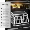 tectake® Hundetransportbox doppel mit gerader Rückwand mit Produktbild-Vorschau 2