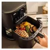 Braun HF 5075, Heteluchtfriteuse, Vrijstaand, Zwart, Grijs, Productafbeelding-voorbeeld 5