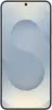A smartphone with a light gray and white abstract background. Produktbild-Vorschau