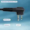 Retevis Rádiový ruční reproduktor, mikrofon s PTT 2 pin (1 Náhled obrázku produktu 2