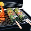 Rollendes Grillkörbe mit Griff (2 Stück, 30cm x 10.9cm), Produktbild-Vorschau 1