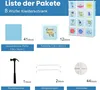 Szafa dziecięca COSTWAY, plastikowy system półek z 12 Podgląd zdjęcia produktu 6