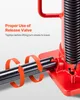 VEVOR pneumatický hydraulický zvedák na láhve s nosností 20 Náhled obrázku produktu 6