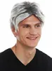 WIG ME UP Perücke kurz wellig Schwarz Silber Platin Produktbild-Vorschau 4
