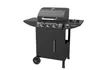A black gas grill is shown against a white background. Produktbild-Vorschau