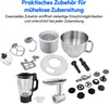 MEDION Küchenmaschine (Mixer, Fleischwolf, Eisschüssel für Produktbild-Vorschau 9