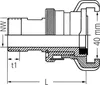 GEKA plus-Gewindestück "SH" ; AG G 3/4" MS Produktbild-Vorschau 3