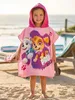 PAW Patrol Kinder Mädchen Mikrofaser Poncho Badetuch Produktbild-Vorschau 7