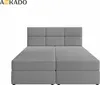 Boxspringová postel - 180x200 - Šedá - Úložný prostor - Náhled obrázku produktu 11