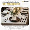 Roxlin Besteckset 30-teilig Plain Design – Edelstahl Produktbild-Vorschau 7