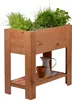 Rechteckiges Hochbeet "Urban", braun Produktbild-Vorschau 2