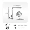 KitchenQuality Küchenarmatur 31 cm hoch aus Edelstahl, Produktbild-Vorschau 5