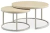 TOURS Couchtischset 2er Set rund, Cappuccino - Produktbild-Vorschau 3
