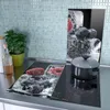 Spritzschutz Herdabdeckplatte Schneidebrett aus Glas Produktbild-Vorschau 3