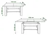 Multifunktionaler Couchtisch ASTRA 110x68cm SONOMA Eiche + Produktbild-Vorschau 6