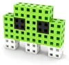 Meli Cube Konstruktionsbausteine 50 Teile – Kreatives Produktbild-Vorschau 9