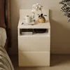 Nachttisch Tisch für Schlafzimmer Wohnzimmer 2 Schubladen Produktbild-Vorschau 4