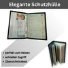 Fomax Dokumententasche für Reisepass aus echtem Leder, Produktbild-Vorschau 2