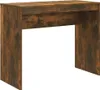 vidaXL Bureau chêne fumé 90x40x72 cm bois composite Voir les images du produit 8