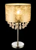 Globo Lighting|Lampada da tavolo in metallo nichel opaco, Anteprima dell’immagine prodotto 3